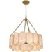 Myhouse Lighting Quoizel - QP6170LG - Four Light Pendant - Quoizel Pendant - Light Gold