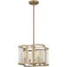 Myhouse Lighting Quoizel - QP6193BGD - Four Light Pendant - Quoizel Pendant - Bronze Gold