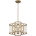 Myhouse Lighting Quoizel - QP6193BGD - Four Light Pendant - Quoizel Pendant - Bronze Gold