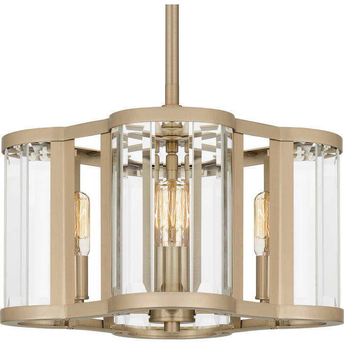 Myhouse Lighting Quoizel - QP6193BGD - Four Light Pendant - Quoizel Pendant - Bronze Gold