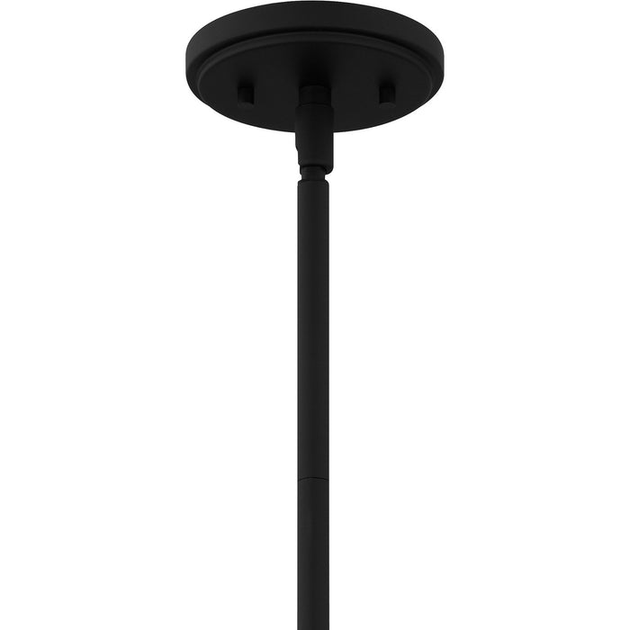 Myhouse Lighting Quoizel - QP6193MBK - Four Light Pendant - Quoizel Pendant - Matte Black