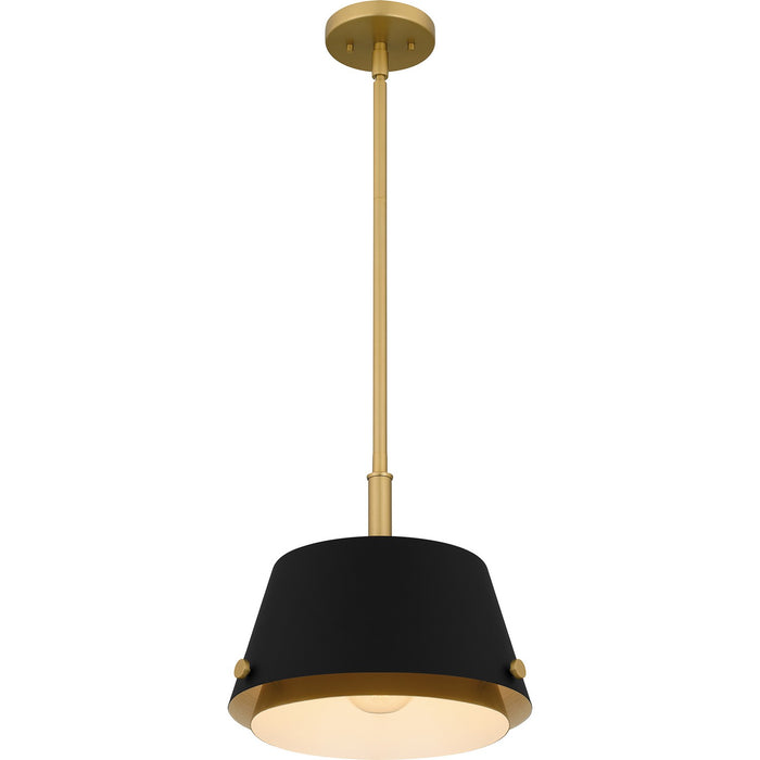 Myhouse Lighting Quoizel - QPP6163MBK - One Light Pendant - Quoizel Piccolo Pendant - Matte Black