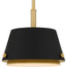 Myhouse Lighting Quoizel - QPP6163MBK - One Light Pendant - Quoizel Piccolo Pendant - Matte Black