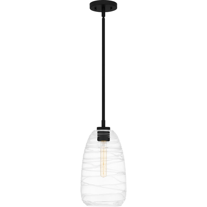 Myhouse Lighting Quoizel - QPP6165MBK - One Light Mini Pendant - Quoizel Piccolo Pendant - Matte Black