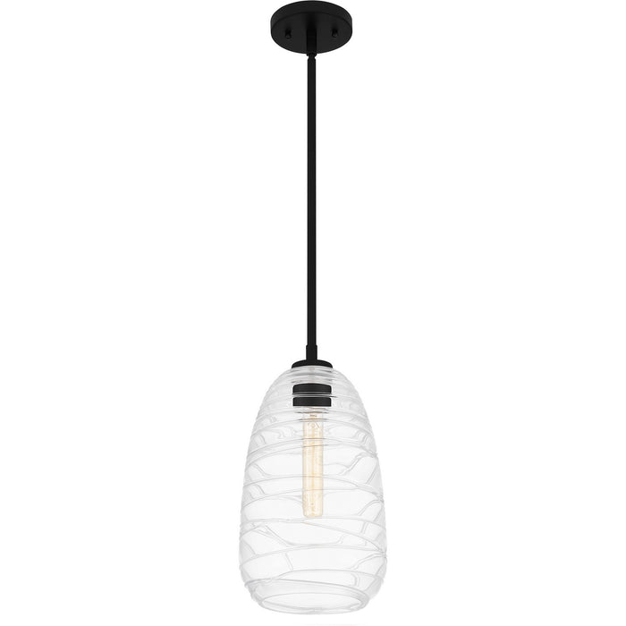 Myhouse Lighting Quoizel - QPP6165MBK - One Light Mini Pendant - Quoizel Piccolo Pendant - Matte Black