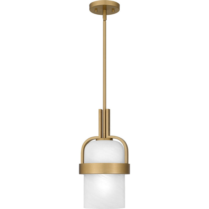 Myhouse Lighting Quoizel - QPP6174AB - One Light Mini Pendant - Quoizel Piccolo Pendant - Aged Brass