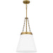 Myhouse Lighting Quoizel - QPP6183AB - One Light Pendant - Quoizel Piccolo Pendant - Aged Brass