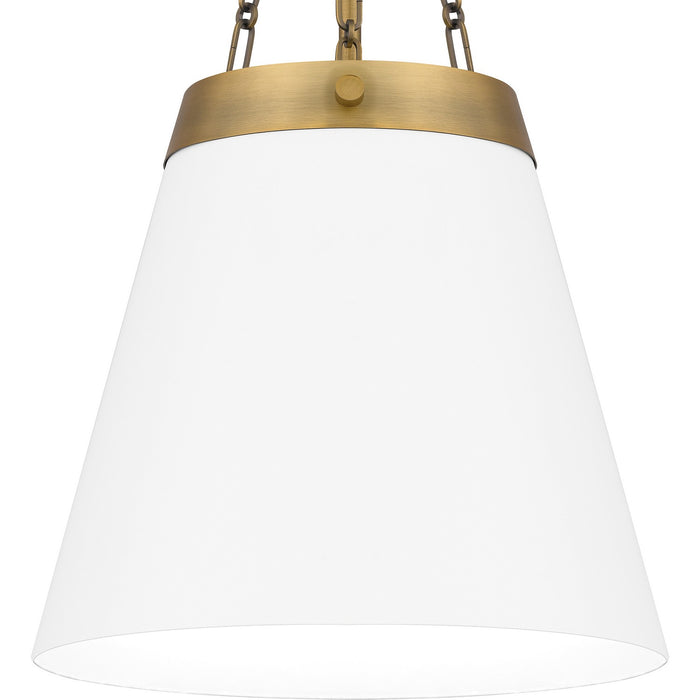 Myhouse Lighting Quoizel - QPP6183AB - One Light Pendant - Quoizel Piccolo Pendant - Aged Brass