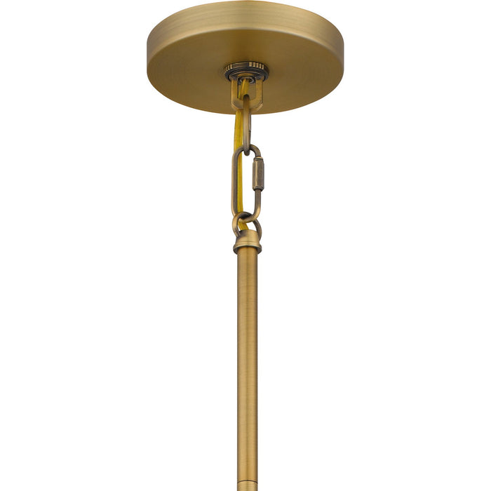 Myhouse Lighting Quoizel - QPP6183AB - One Light Pendant - Quoizel Piccolo Pendant - Aged Brass