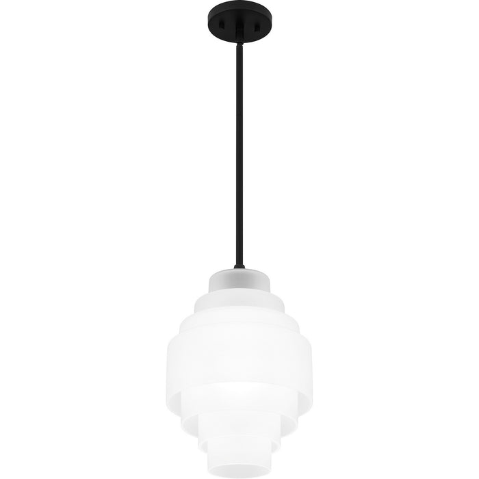 Myhouse Lighting Quoizel - QPP6186MBK - One Light Pendant - Quoizel Piccolo Pendant - Matte Black