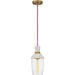 Myhouse Lighting Quoizel - QPP6189AB - One Light Mini Pendant - Quoizel Piccolo Pendant - Aged Brass