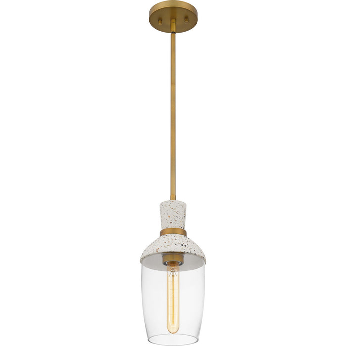 Myhouse Lighting Quoizel - QPP6189AB - One Light Mini Pendant - Quoizel Piccolo Pendant - Aged Brass