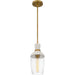 Myhouse Lighting Quoizel - QPP6189AB - One Light Mini Pendant - Quoizel Piccolo Pendant - Aged Brass