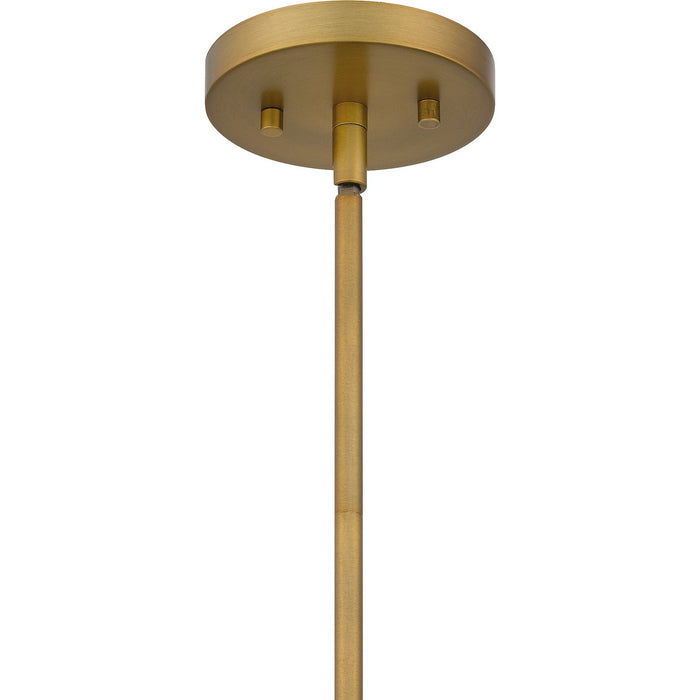 Myhouse Lighting Quoizel - QPP6189AB - One Light Mini Pendant - Quoizel Piccolo Pendant - Aged Brass