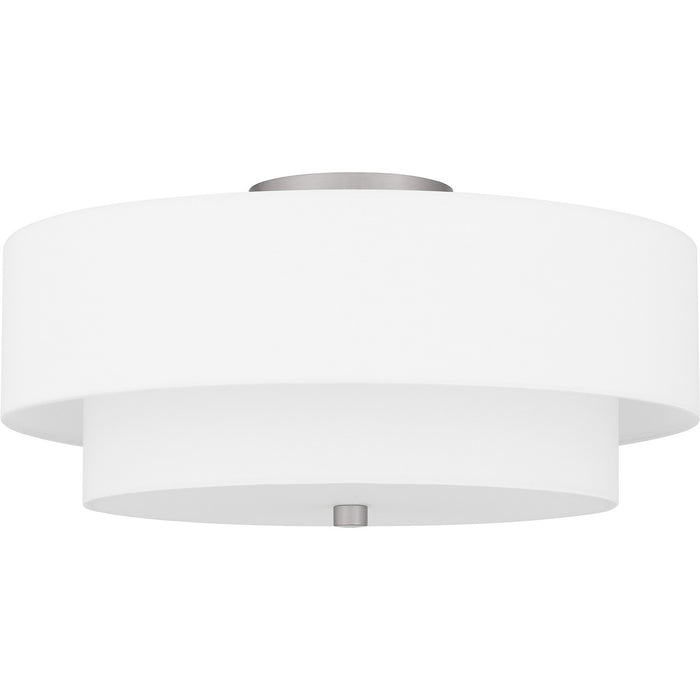 Myhouse Lighting Quoizel - QSF6177BN - Two Light Semi Flush Mount - Quoizel Semi-Flush Mount - Brushed Nickel