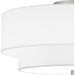 Myhouse Lighting Quoizel - QSF6177BN - Two Light Semi Flush Mount - Quoizel Semi-Flush Mount - Brushed Nickel