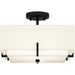 Myhouse Lighting Quoizel - QSF6178MBK - Two Light Semi Flush Mount - Quoizel Semi-Flush Mount - Matte Black