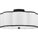 Myhouse Lighting Quoizel - QSF6179MBK - Four Light Semi Flush Mount - Quoizel Semi-Flush Mount - Matte Black