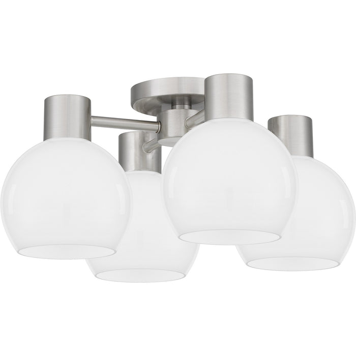 Myhouse Lighting Quoizel - QSF6199BN - Four Light Semi Flush Mount - Quoizel Semi-Flush Mount - Brushed Nickel