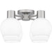 Myhouse Lighting Quoizel - QSF6199BN - Four Light Semi Flush Mount - Quoizel Semi-Flush Mount - Brushed Nickel