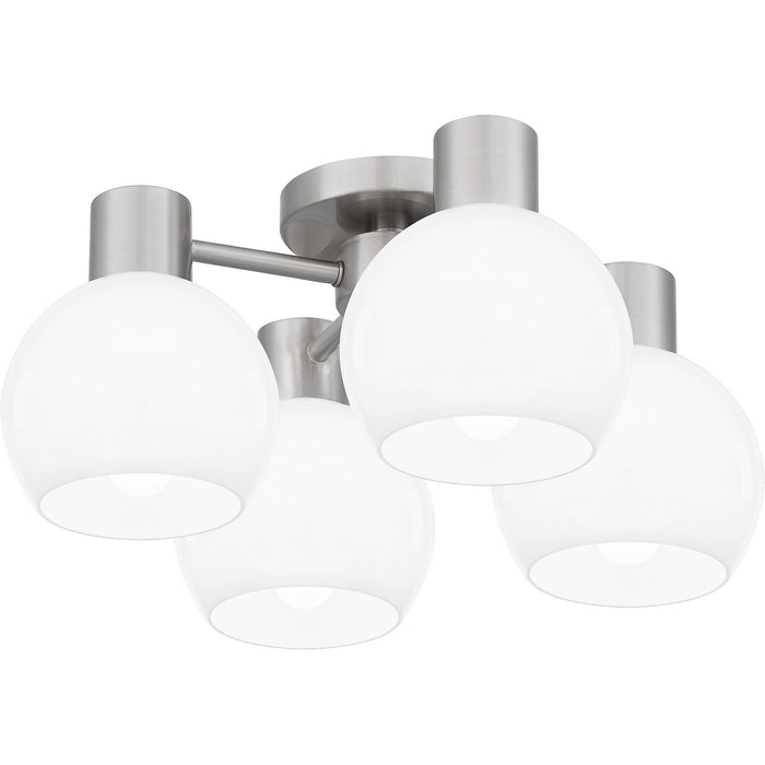 Myhouse Lighting Quoizel - QSF6199BN - Four Light Semi Flush Mount - Quoizel Semi-Flush Mount - Brushed Nickel