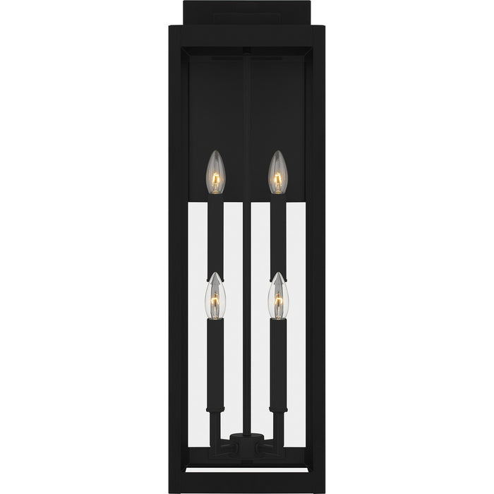 Myhouse Lighting Quoizel - WVR8209EK - Four Light Outdoor Wall Mount - Westover - Earth Black