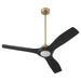 Myhouse Lighting Oxygen - 3-118-1540 - 52" Ceiling Fan - Avalon - Aged Brass / Black