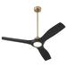 Myhouse Lighting Oxygen - 3-118-1540 - 52" Ceiling Fan - Avalon - Aged Brass / Black