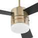 Myhouse Lighting Oxygen - 3-119-40 - 52" Ceiling Fan - Allegro - Aged Brass