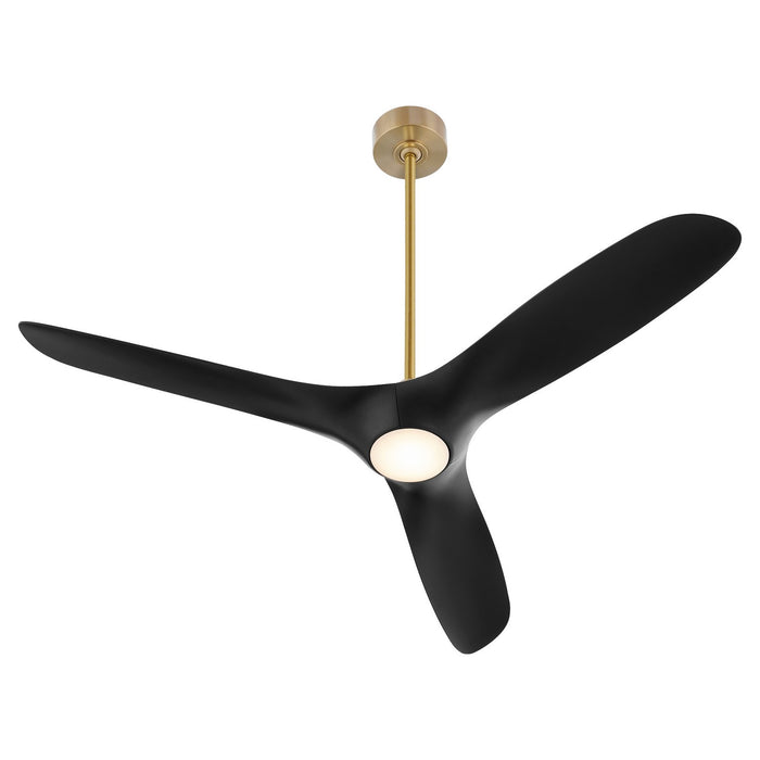 Myhouse Lighting Oxygen - 3-122-1540 - 56" Ceiling Fan - Province - Aged Brass / Black