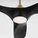 Myhouse Lighting Oxygen - 3-122-1540 - 56" Ceiling Fan - Province - Aged Brass / Black