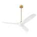 Myhouse Lighting Oxygen - 3-122-640 - 56" Ceiling Fan - Province - Aged Brass / White