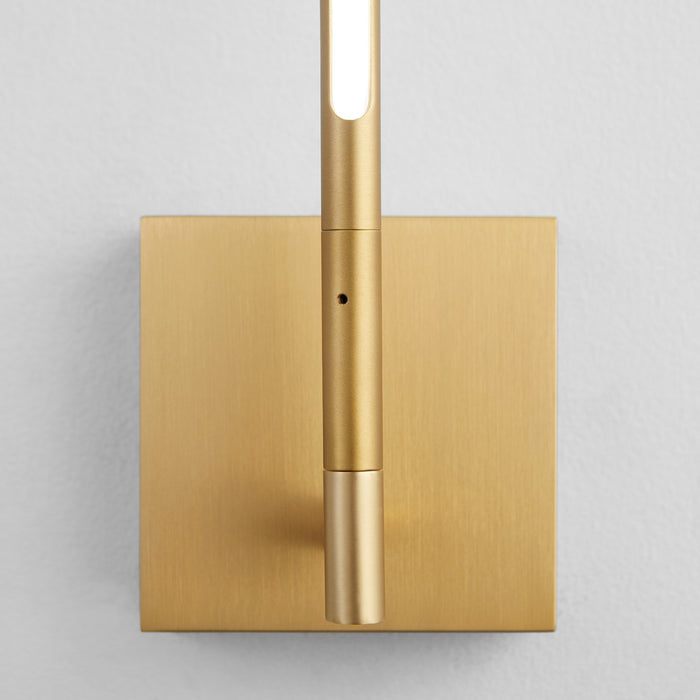 Myhouse Lighting Oxygen - 3-403-40 - LED Wall Sconce - Palillos - Aged Brass