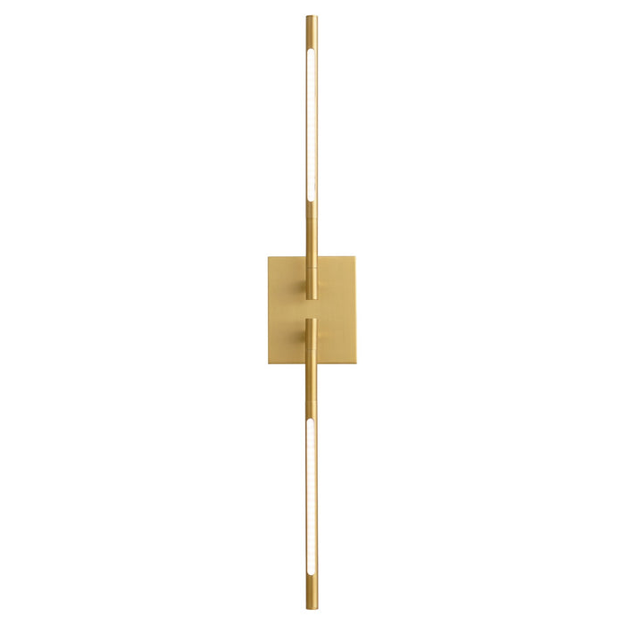 Myhouse Lighting Oxygen - 3-404-40 - LED Wall Sconce - Palillos - Aged Brass