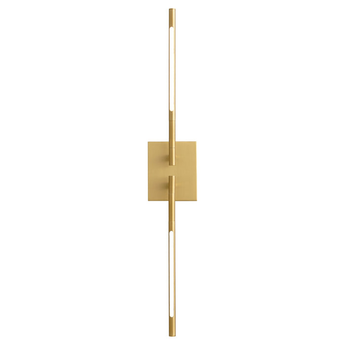 Myhouse Lighting Oxygen - 3-404-40 - LED Wall Sconce - Palillos - Aged Brass