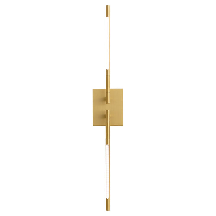 Myhouse Lighting Oxygen - 3-404-40 - LED Wall Sconce - Palillos - Aged Brass