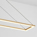 Myhouse Lighting Oxygen - 3-6055-40 - LED Pendant - Xanni - Aged Brass