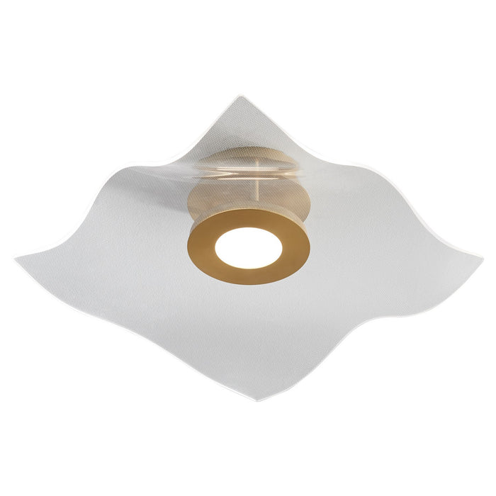 Myhouse Lighting Oxygen - 3-807-40 - LED Ceiling Mount - Medusa - Aged Brass