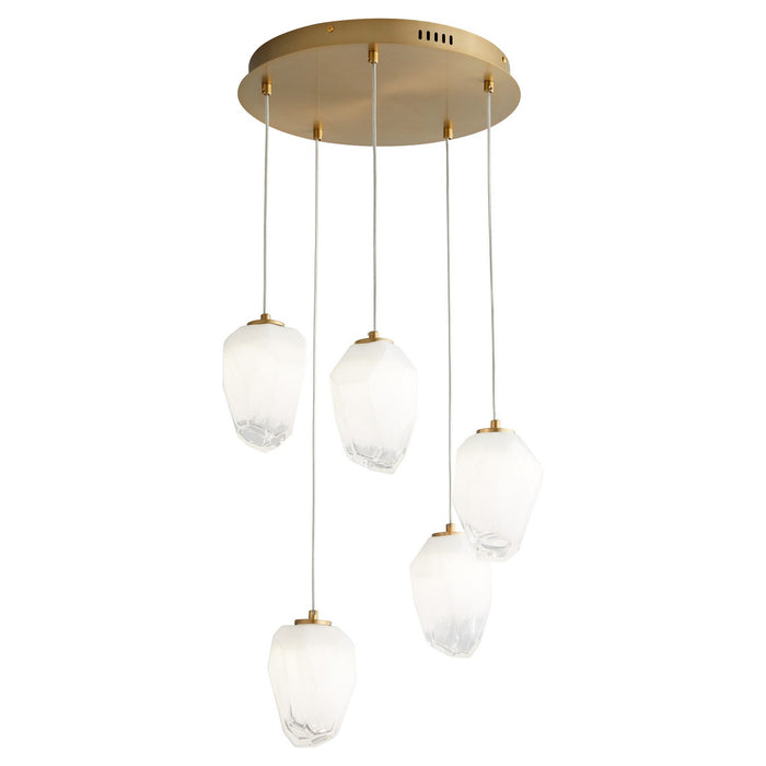 Myhouse Lighting Oxygen - 3-810-40 - LED Pendant - Vivo - Aged Brass