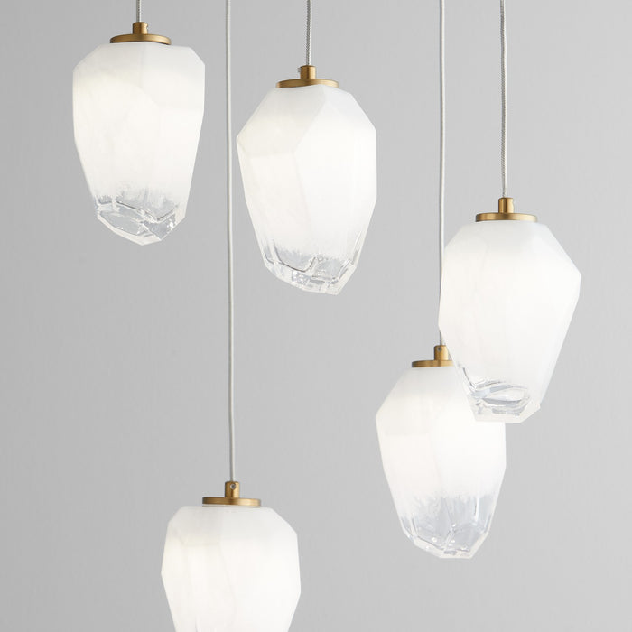 Myhouse Lighting Oxygen - 3-810-40 - LED Pendant - Vivo - Aged Brass