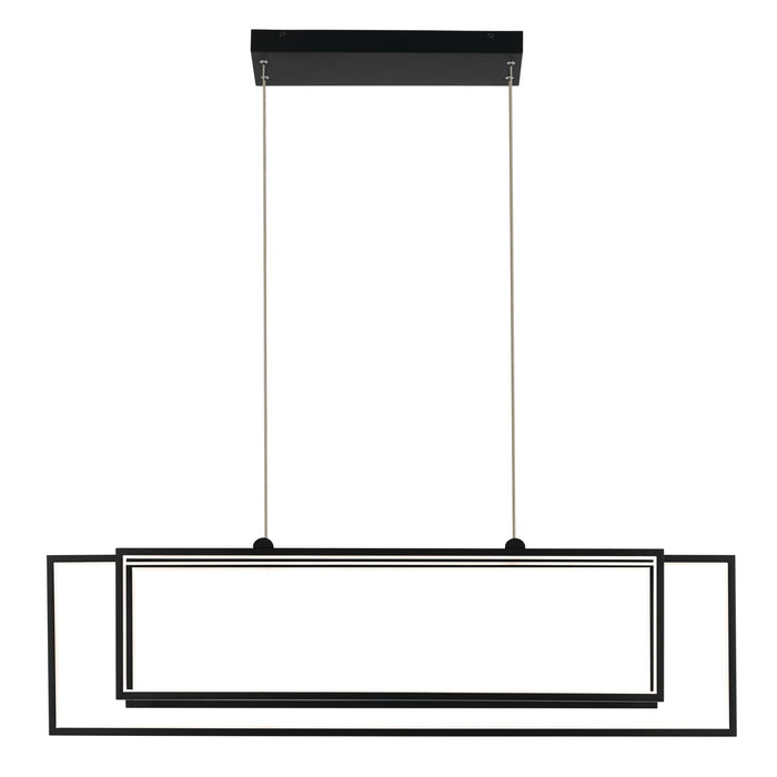 Myhouse Lighting Kichler - 84331MBK - LED Linear Chandelier - Jestin - Matte Black