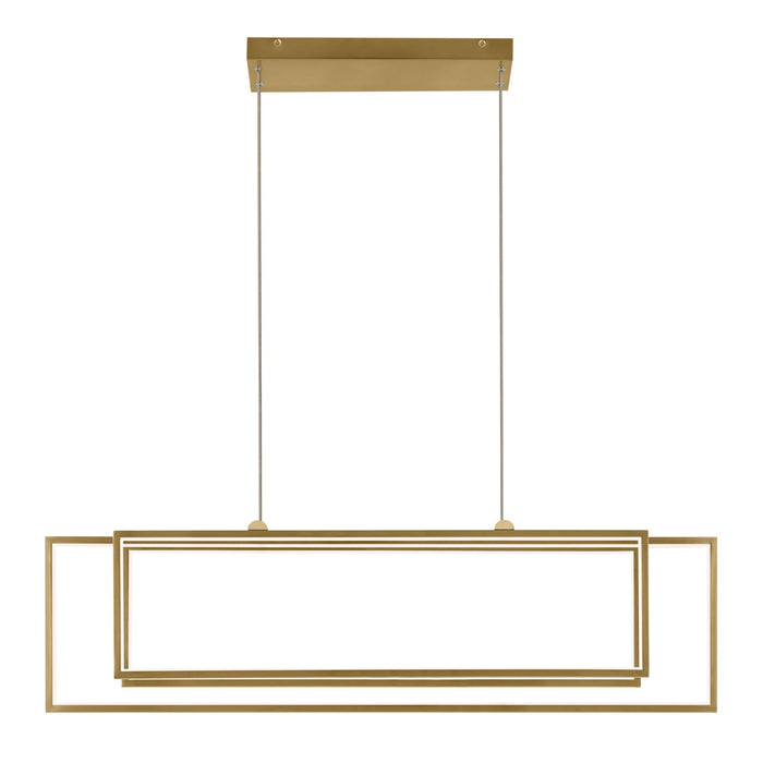 Myhouse Lighting Kichler - 84331CG - LED Linear Chandelier - Jestin - Champagne Gold