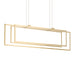 Myhouse Lighting Kichler - 84331CG - LED Linear Chandelier - Jestin - Champagne Gold