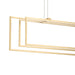 Myhouse Lighting Kichler - 84331CG - LED Linear Chandelier - Jestin - Champagne Gold