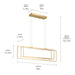 Myhouse Lighting Kichler - 84331CG - LED Linear Chandelier - Jestin - Champagne Gold