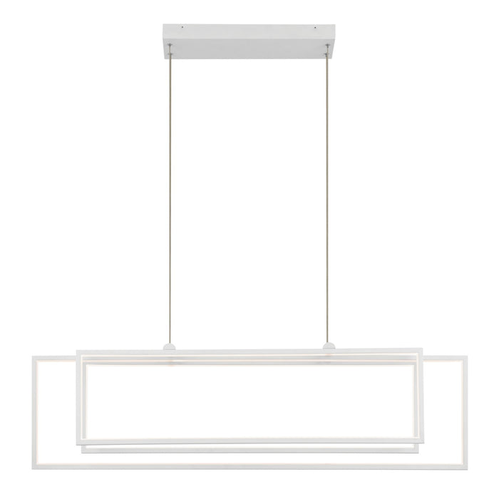 Myhouse Lighting Kichler - 84331WH - LED Linear Chandelier - Jestin - White