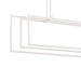 Myhouse Lighting Kichler - 84331WH - LED Linear Chandelier - Jestin - White