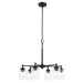 Myhouse Lighting Kichler - 52616BK - Six Light Chandelier - Winslow - Black