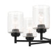 Myhouse Lighting Kichler - 52616BK - Six Light Chandelier - Winslow - Black