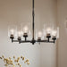 Myhouse Lighting Kichler - 52616BK - Six Light Chandelier - Winslow - Black